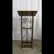 48" Wrought Iron Lectern SKU C1059-046